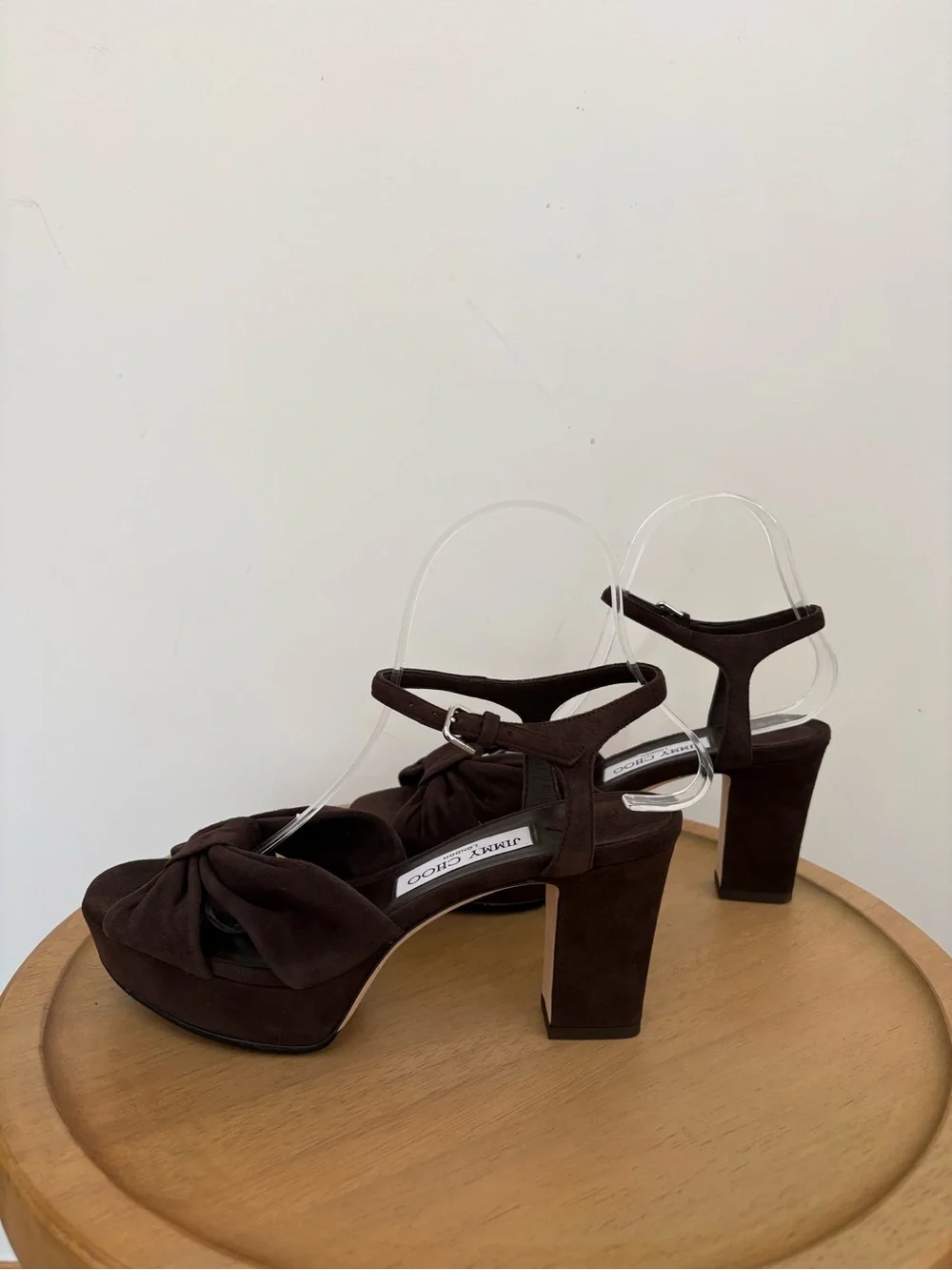 New Jimmy Choo Heloise 80MM Platform Heels